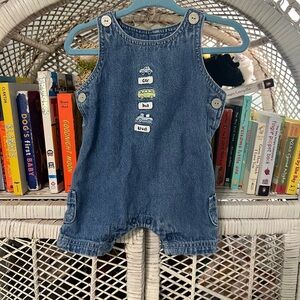 Denim baby Romper